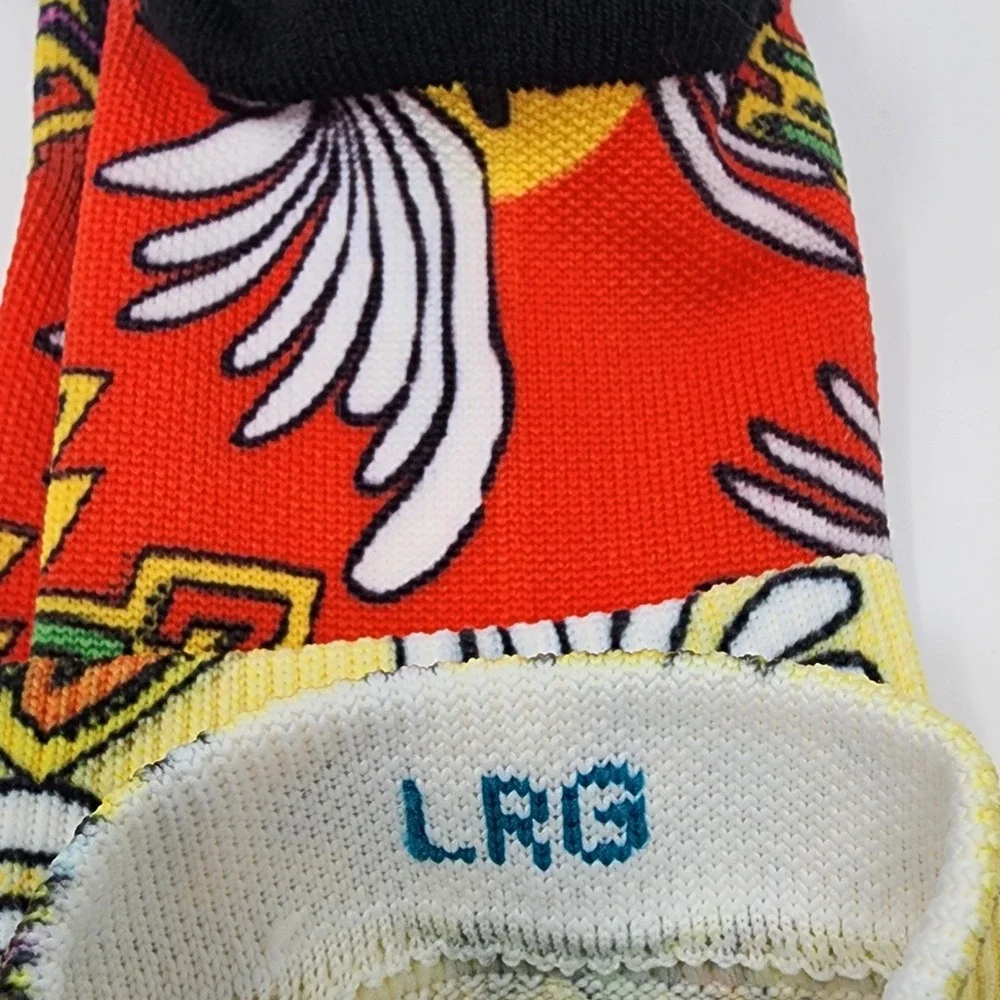 Stance In A Daze Crew Socks Men's L Cushion Multicolor Sun Unisex Stretch